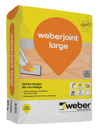 WEBER JOINT LARGE GRIS BETON 25KG/SAC 48/PAL